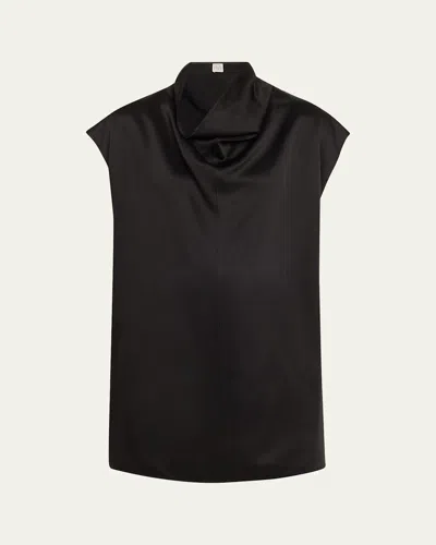 TOTÊME SLEEVELESS FUNNEL NECK TOP