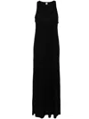 Totême Toteme Tank Dress In Sablé Viscose In Black