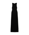Totême Toteme Tank Dress In Sablé Viscose In Black