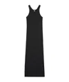 Totême Toteme Women Tank Dress With Curved Armholes In Black