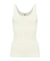 Totême Toteme Compact Knit Tank In White