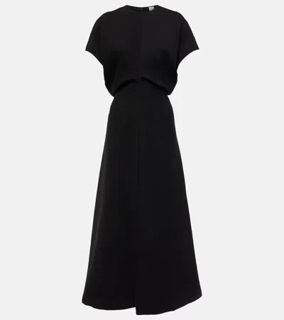 TOTÊME SLOUCH MIDI DRESS