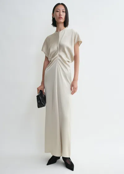 Totême Slouch Waist Dress Pearl