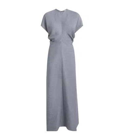 TOTÊME SLOUCH-WAIST MAXI DRESS