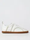 Totême Toteme Woman Sneakers White Size 11 Soft Leather In White