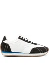 Totême Sport Recycled Poly Low Top Sneakers In White