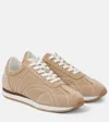 Totême Toteme Nylon Low-top Sneakers In Beige