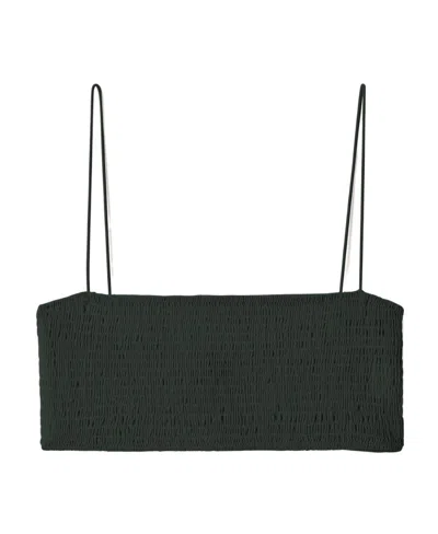 Totême Square-neck Bikini Top In Black