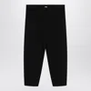 Totême Toteme Straight Black Trousers In Cotton Blend Women In Black