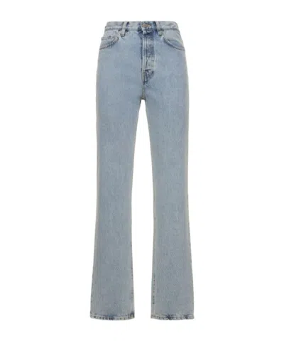Totême Straight Jeans In Blue