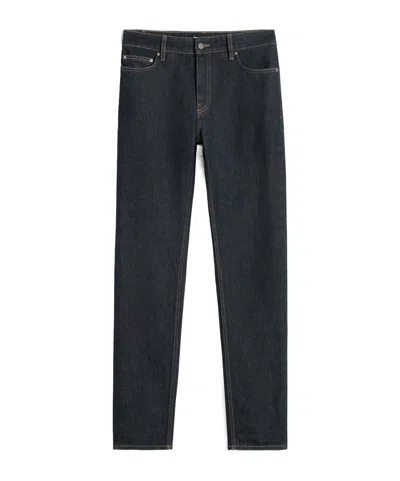 Totême Straight Jeans In Black