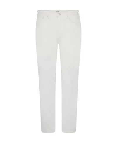 Totême Straight Jeans In White