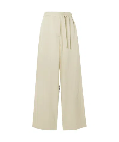 TOTÊME TOTÊME DRAWSTRING STRAIGHT-LEG TROUSERS
