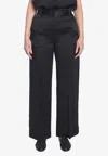 Totême Toteme Wide-leg Trousers In Black