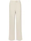 Totême Tailored Viscose Blend Pants In Nude