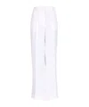 Totême Straight-leg Tailored Trousers In White