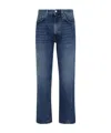 Totême Cropped Straight-leg Jeans In Blue