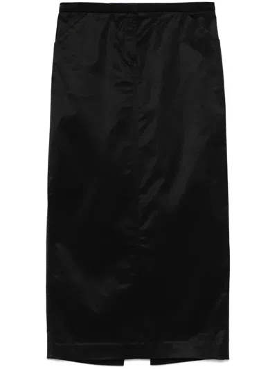 TOTÊME STRAIGHT MIDI SKIRT