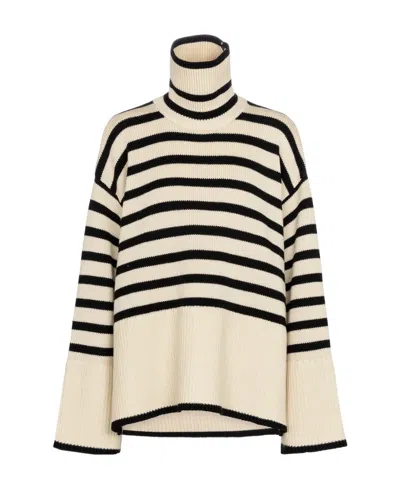 TOTÊME STRIPED SWEATER