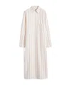Totême Striped Tunic Dress In White