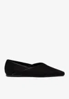 Totême Toteme The Everyday Flat Ballerinas In Black