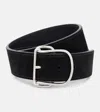 Totême Suede Belt In Black