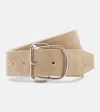 Totême Suede Belt In Brown