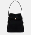 Totême Bucket-bag Aus Veloursleder