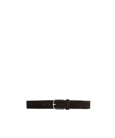 TOTÊME SUEDE BUCKLE BELT