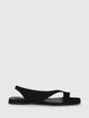Totême Toteme Women Leather Sandals In Black