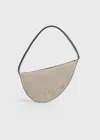 Totême Suede Scooped Sling Desert In Desert