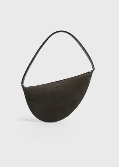 Totême Suede Scooped Sling Pepper