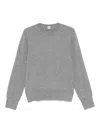 Totême Toteme Crew-neck Cashmere Knit In Grey