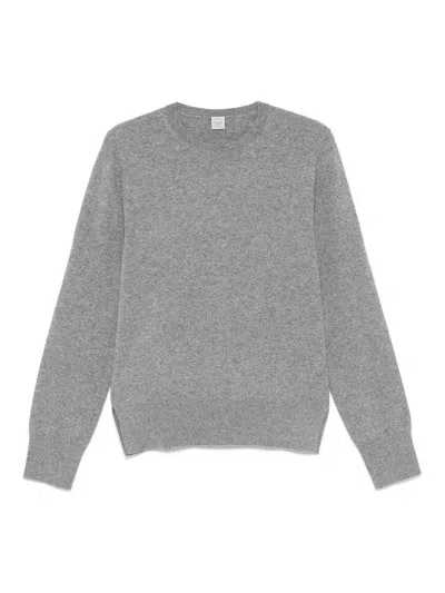 TOTÊME SUÉTER CUELLO REDONDO - GRIS