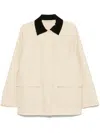 Totême Summer Country Organic Cotton Jacket In 中性色