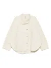 Totême Toteme Summer Parachute Jacket In White