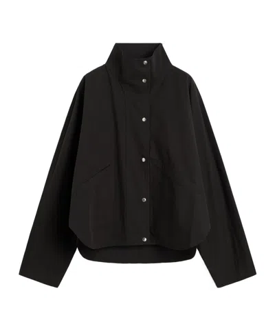 Totême Toteme Summer Parachute Jacket Black