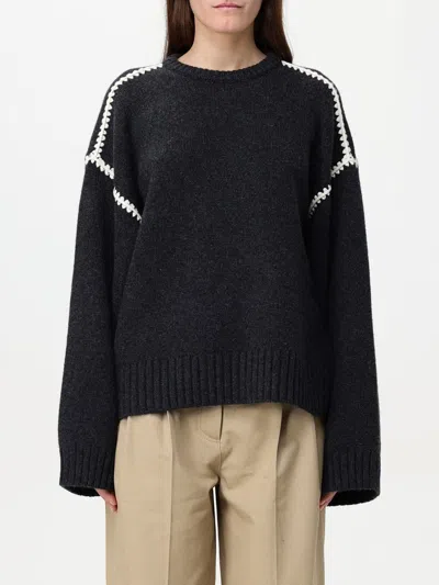 TOTÊME SWEATER TOTEME WOMAN COLOR GREY,G55234020