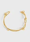 Totême Swirl Collar Gold In Gold