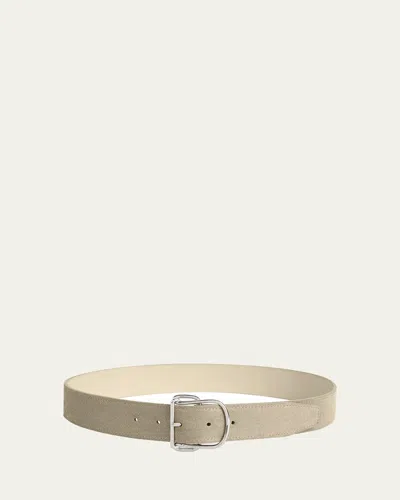 TOTÊME SWIRL SUEDE BELT