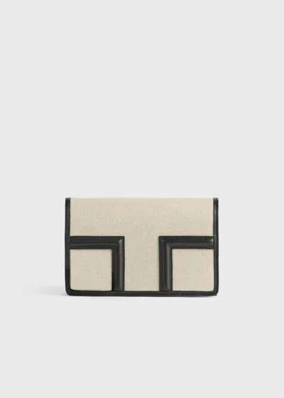 Totême T-flap Envelope Ecru