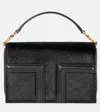 Totême T-flap Mini Calf Hair Tote Bag In Black