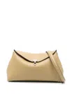 Totême T-lock Leather Clutch Bag