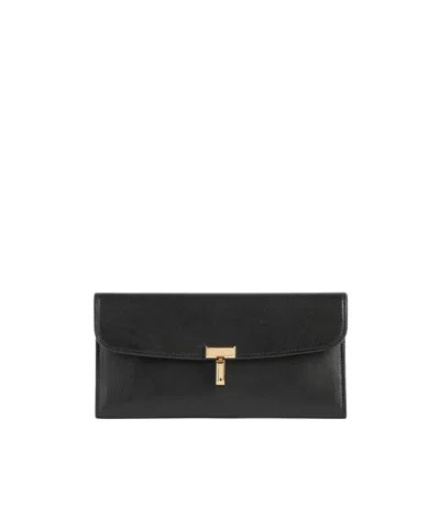 TOTÊME TOTÊME T LOCK FOLD-OVER WALLET
