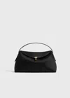 Totême Toteme Women T-lock Leather Handbag In Black