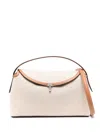 Totême T-lock Shoulder Bag In Neutrals