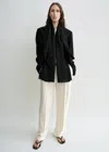 Totême Tailored Blazer Black In Black