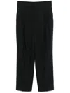 Totême Tailored Pinstriped Trousers In Blue