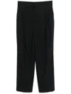 Totême Tailored Pinstriped Trousers In Blue