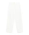 Totême Toteme Tailored Trousers In White